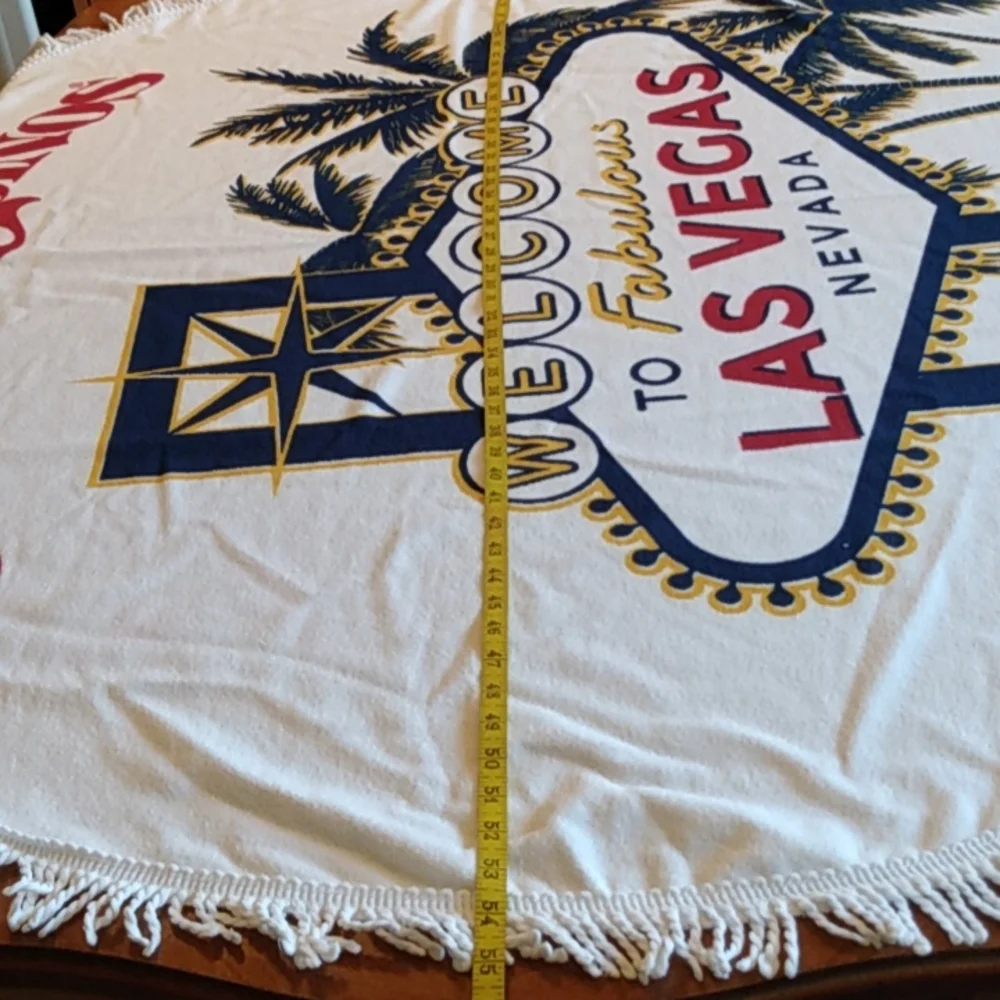 Las Vegas Essentials Round Tablecloth – Terry‎ – 54